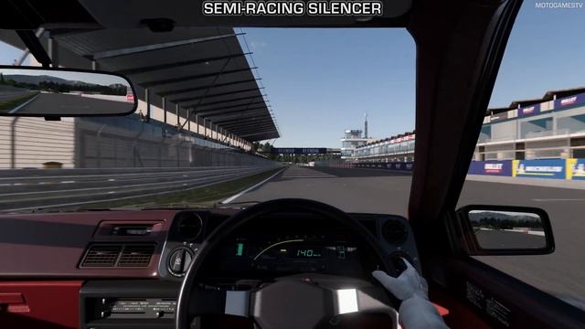 Toyota Corolla Levin 3door 1600GT APEX (AE86) '83 | Gran Turismo 7 Exhaust Upgrades смотреть онлайн