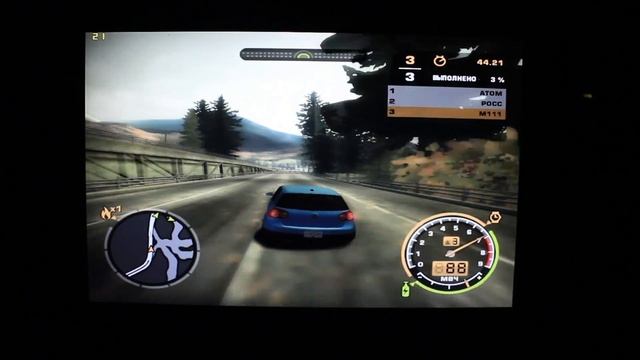 Need for speed Most Wanted на планшете Windows 8.1 Pipo W3 intel Bay trail z3775 смотреть онлайн