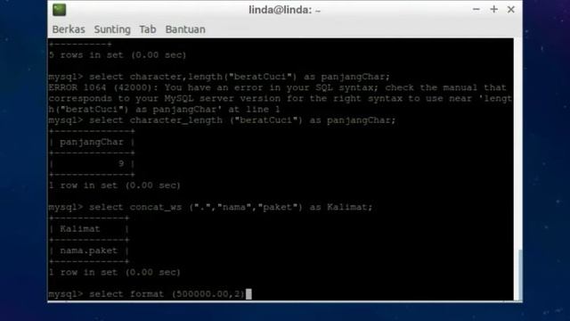 My Sql - Function - DB_Laundry - ppt8 fix смотреть онлайн