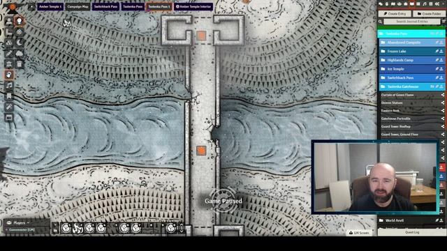 Curse of Strahd Foundry VTT Showcase - The Tsolenka Pass смотреть онлайн