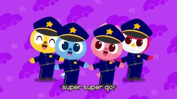 Police Car Song | Miniforce | Car Songs | Mini-Pang TV Kids Song