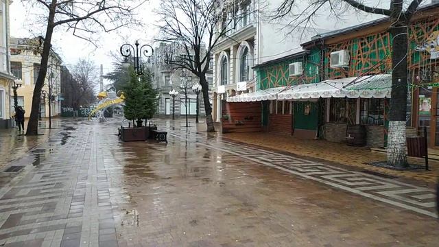 Крым. Новогодний Симферополь ОПУСТЕЛ. Дожди ЗАЛИВАЕТ. 1 января смотреть онлайн