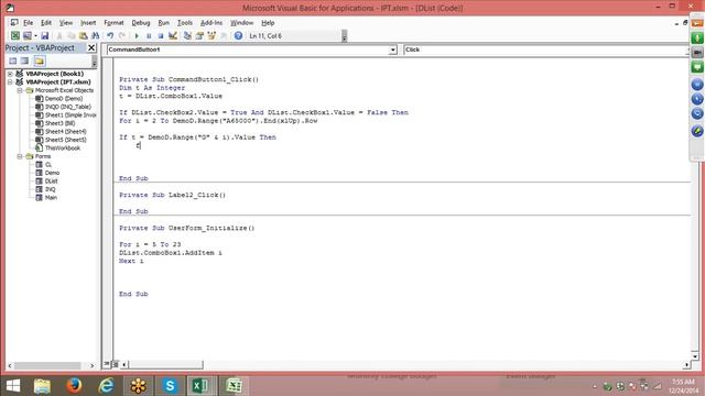 Listbox in Userform with Excel VBA Macros смотреть онлайн