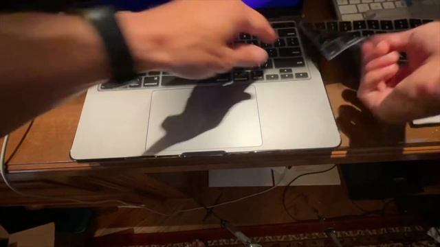 Installing A Hard Case On A MacBook Pro 13” M2 With Keyboard Cover And Screen Protector