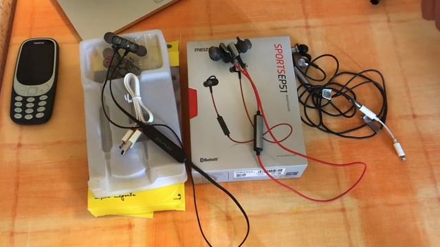 Наушники Awei A920BL Распаковка, обзор и сравнение с Meizu EP51 и Xiaomi Hybrid с Gearbest смотреть онлайн