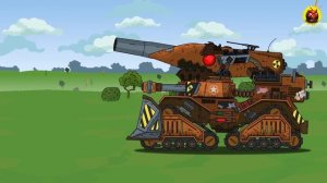 Эволюция Гибридов mini-45 vs KV-43 vs KV-45 vs KV-455 - Мультики про танки