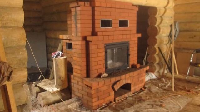 КАМИН с чугунной топкой ! фото Московская обл,Ступинский р-н, д. Проскурниково, смотреть онлайн