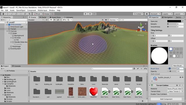 Урок 7 Unity | Добавляем полоску здоровья персонажу смотреть онлайн
