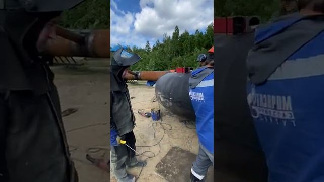 Работы на трассе_сварщики_магистральный газопровод смотреть онлайн