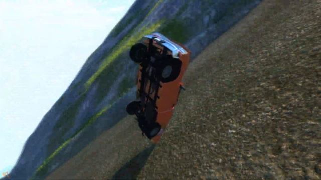 GTX 780 Ti - BeamNG Drive - Cliff 2.0 Crash Tests - Pickup Truck смотреть онлайн