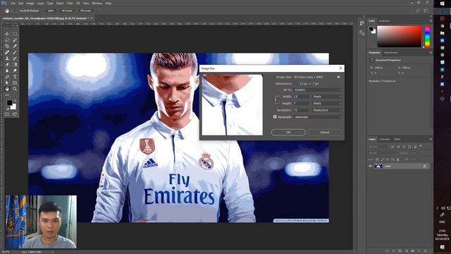 [TUTORIAL - PHOTOSHOP] MAKE PHOTO TO PIXEL ART FOR BEGINER - HƯỚNG DẪN TẠO HÌNH DẠNG 8BIT смотреть онлайн