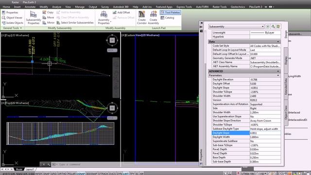 Tutoriales RG - AutoCAD Civil 3D 2014 - 39 - EDICION DE SECCION TIPICA, PERALTE смотреть онлайн