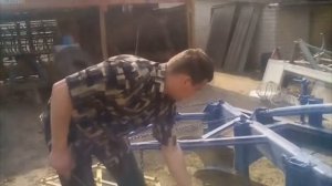 Самодельный 3-х корпусный плуг