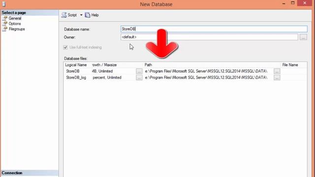 database sql server - how to create a sql database in sql server management studio SSMS using gui смотреть онлайн