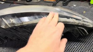 Восстановление фар Kia Cerato. Свет до/после