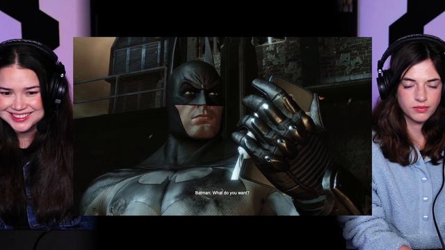 BATMAN ARKHAM CITY CUTSCENES (PART 1/2) REACTION! | Gamer's Little Playground смотреть онлайн