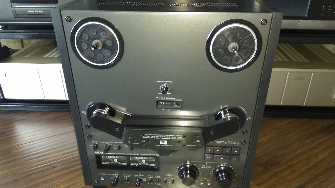 AKAI GX 635D Ремонт Демонтаж механических узлов смотреть онлайн