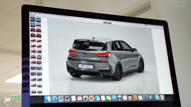 PRIOR-DESIGN | Hyundai i30N WIDEBODY AERO KIT Konzept смотреть онлайн