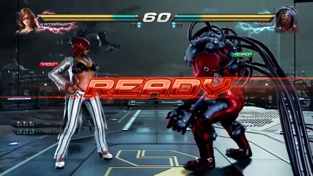 KATARINA VS GIGAS (TEKKEN 7) CHARACTER STORY MODE(STORY MODE FIGHT) HD/SD PLAYSTATION 4 GAMEPLAY смотреть онлайн