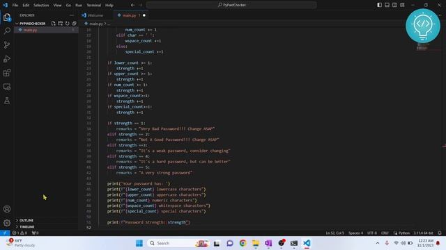Password Strength Checker in Python | Full Python Project (with Source Code) смотреть онлайн