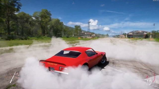 Forza Horizon 5 . Pontiac Firebird Trans Am SD-455 1973 . Car Show Speed Jump Crash Test Drive . смотреть онлайн