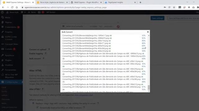 Otimizar e converter as imagens do SITE para o formato WEBP | Imagens WebP WordPress смотреть онлайн