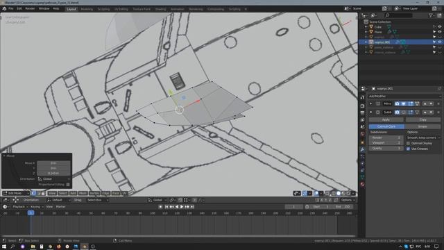 3D моделирование самолета в Blender 2.82. Урок 12 смотреть онлайн