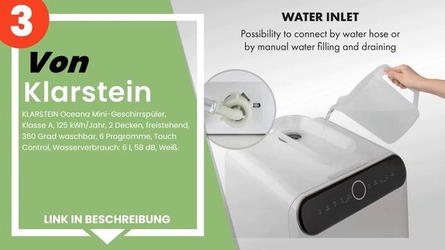 Die 5 besten portablen Geschirrspüler, die auch ohne Wasseranschluss funktionieren смотреть онлайн