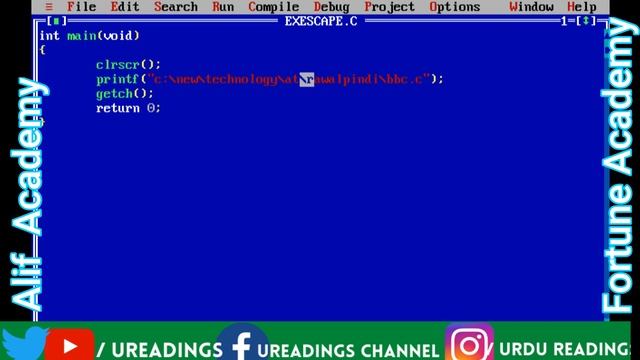 Format Specifiers and Escape Sequences With Examples||C Programming in urdu hindi смотреть онлайн