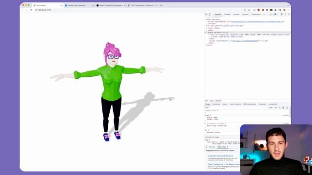 React Three Fiber tutorial - How to animate 3D models смотреть онлайн