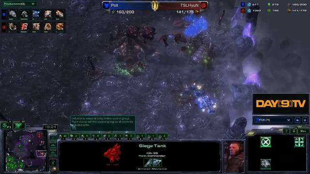 Day[9] Daily #560 P2 - Polt vs Hyun TvZ смотреть онлайн