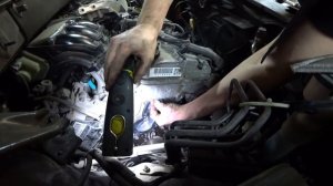 Highlander 55 2GR-FE (3.5) 202000км. Замена водяного насоса (помпы).