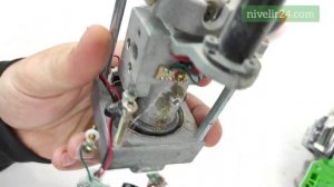 Лазерный уровень нивелир hilda 3D (Хильда) Ремонт, настройка, разборка.