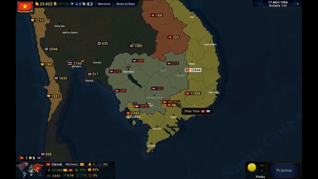 GUERRA DA INDOCHINA-AoCII (age of iron) смотреть онлайн