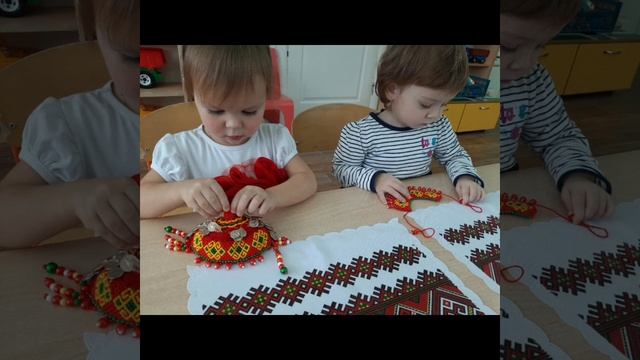 "День чувашской вышивки". 1 младшая группа "Б" смотреть онлайн