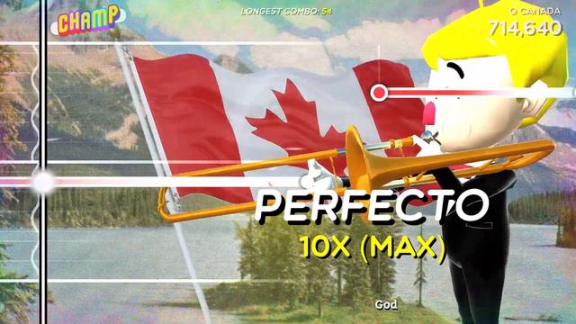 Trombone Champ - #4 O CANADA【100% PERFECT】 смотреть онлайн