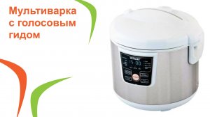 Обзор мультиварки с голосовым гидом