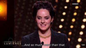 Noémie Merlant Lumière Best Actress Award 2020