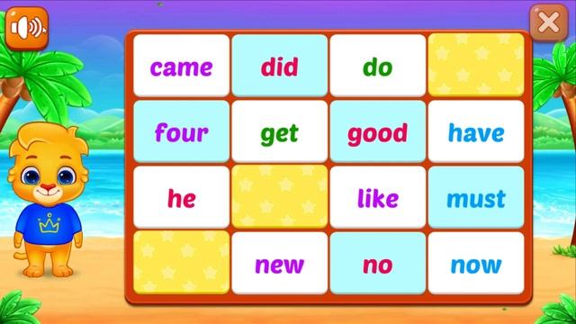 Game play of Sight Words - PreK to 3rd Grade Sight Word Games - best game for children смотреть онлайн