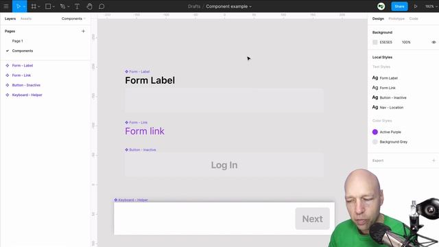 Creating Components with Figma смотреть онлайн