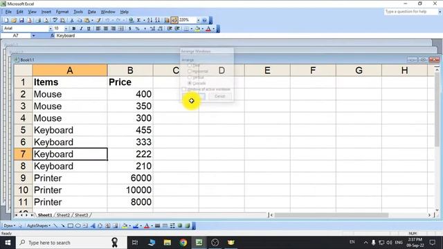 Day 57 - Window menu | Microsoft Excel 2003 | Tiger Army | 2022 смотреть онлайн