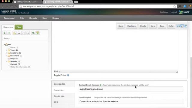 Learning MODX contact смотреть онлайн