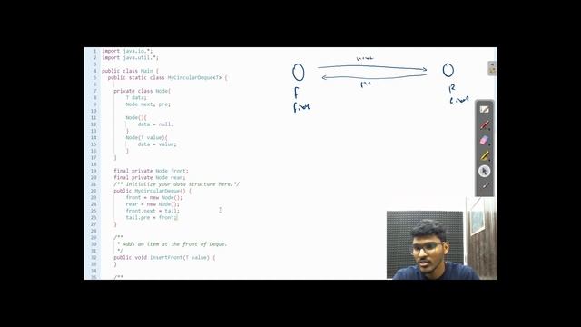 Design Circular Deque | Leetcode 641 смотреть онлайн