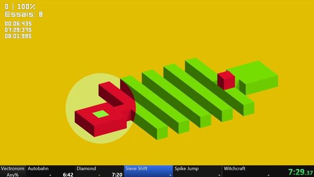 Speedrun Vectronom Tetromino% - 11min47s смотреть онлайн
