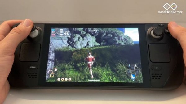 Steam Deck gameplay - Outward Definitive Edition