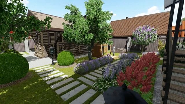 Ландшафтный проект 15 соток 09. 2017. г Минск. смотреть онлайн