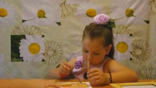 Делаем картину из песка Цветной песок Фреска VLOG смотреть онлайн