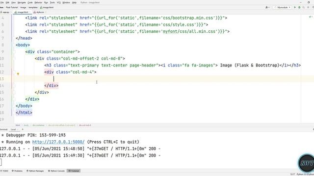 Bootstrap Image Classes Using Flask | Tamil смотреть онлайн