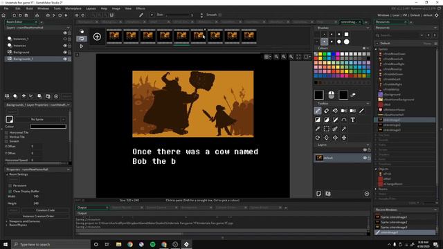 How to make an Undertale Fan Game in Gamemaker Studio 2 | Part 5 смотреть онлайн