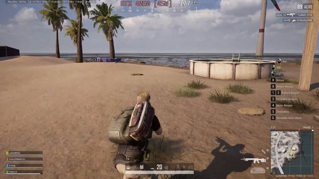 ? NVIDIA GeForce RTX 4050 [Laptop, 45W] - PUBG Gameplay Benchmarks (1080p)